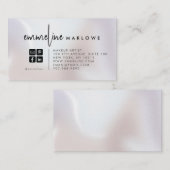 メイクモダンアミニマルーティスト・パール 名刺 (正面/裏面)