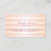 メイクモダンストライプのアップロイヤリティカード ロイヤリティカード (裏面)