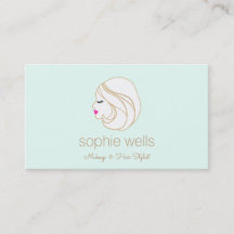 メイクモダン&ヘアアイラッシュ&リップ美しいガール