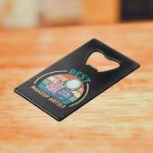 メイク最高のアアーティストレトロ – 映画クルーのギフト クレジットカード栓抜き