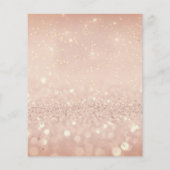 メイク美しいサロングリッターフライヤーピンク金ゴールドスキニー チラシ (裏面)