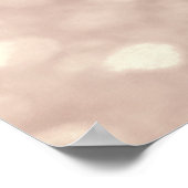 メイク美しいサロンネームバラ金ゴールドグラムアイブロウ ポスター (角)