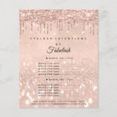 メイク美しいサロンバラグリッターチラシ価格1 チラシ (正面)