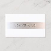 メイク美容師美容師ファッショナブルGlam 名刺 (正面)