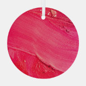 メイク芸術的:カラフルクリエイティブ合成。 ガラスオーナメント (裏面)