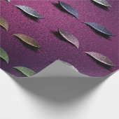 メイク赤面アイズラバンダガラスプラムグリッターラッシュズ ラッピングペーパー (角)