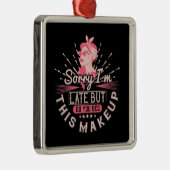 メイク – すまんメイクで遅くなっちゃった メタルオーナメント (右)