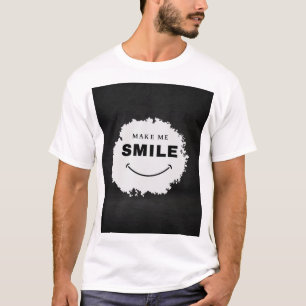 メイクmeスマイルtシャツデザイン tシャツ