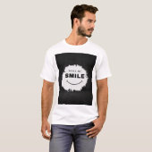 メイクmeスマイルtシャツデザイン tシャツ (正面フル)