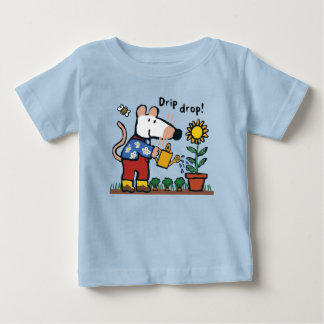 メイシーちゃんの庭の花の子供服Tシャツ ベビーTシャツ