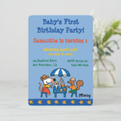 メイシーとシリルの誕生日 招待状 (スタンド正面)