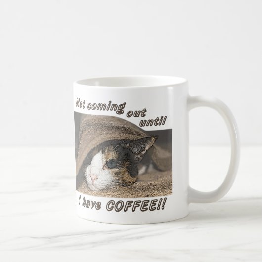 メイシーはコーヒーとマグカップを求めている コーヒーマグカップ (右)