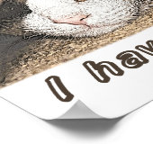 メイシーもコーヒーが欲しい ポスター (角)