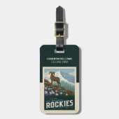 メイシーズフラワーショー|ロッキー ラゲッジタグ (正面縦)