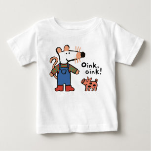 メイジーがブタ農場を訪れる ベビーTシャツ