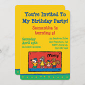 メイジーとフ最高のレンズが手を握る 招待状 (正面/裏面)