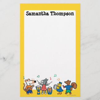 メイジーとフ遊レンズ·イン·ザ·バンド 便箋