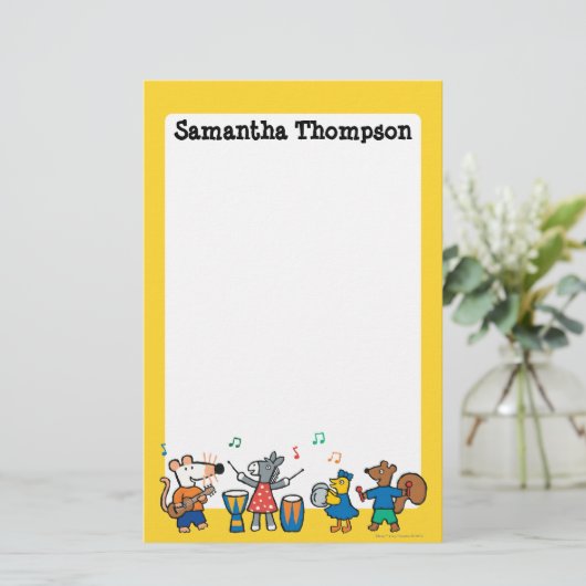 メイジーとフ遊レンズ·イン·ザ·バンド 便箋 (スタンド正面)