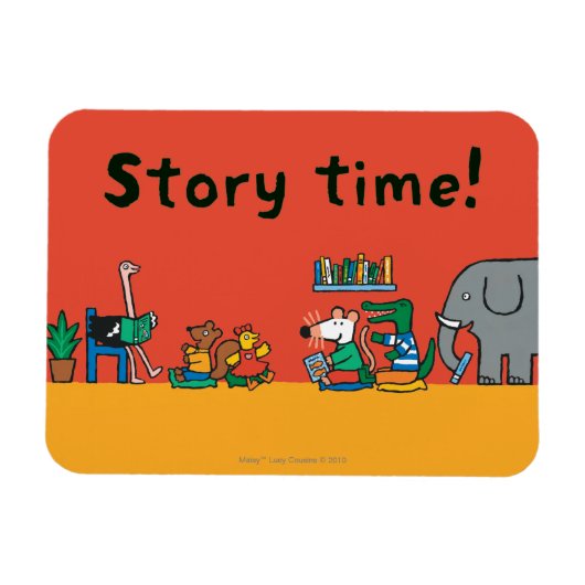 メイジーと友読達 マグネット (横)