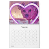 メイジー暦VI (2025スタイル) カレンダー (2月 2026)