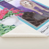 メイスンとミーガンと引用文シェルパ毛布 シェルパブランケット (3/4)