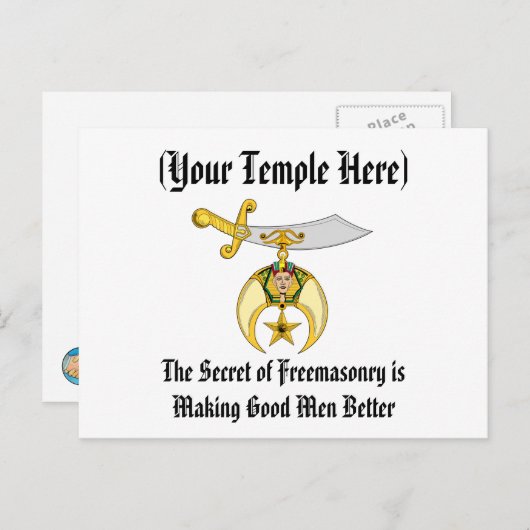 メイスンと金の切れたクリスマス・ギフト シーズンポストカード (正面/裏面)