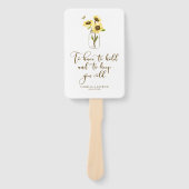 メイスンの瓶に保ひまの結婚花 ハンドファン (正面)