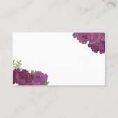 メイスンエレガントジャゲストエスコートカード プレイスカード (裏面)