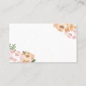 メイスンエレガントジャゲストエスコートカード プレイスカード (裏面)