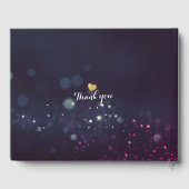 メイスンエレガントジャーのストリングラ結婚イツのゲストブック ゲストブック (裏面)