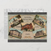 メイスンシティ建物アイオワヴィンテージ ポストカード (正面/裏面)