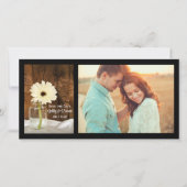 メイスンジャーとデイジー国の結婚式の日付を保存 セーブザデート (正面)