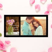 メイスンジャーとピンクのデイジーズバ結婚ーンドサンキュー サンキューカード