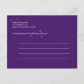 メイスンジャーとホタルの結婚式招待状 インビテーションポストカード (裏面)