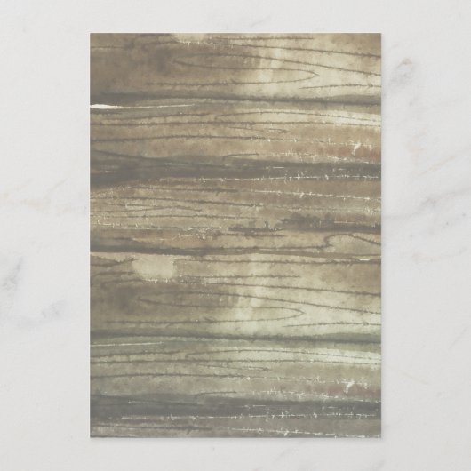 メイスンジャーと多肉類結婚のインフォメーションゲスト エンクロージャーカード (裏面)