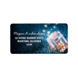 メイスンジャーのロマンチックなナイトライト住所 シール