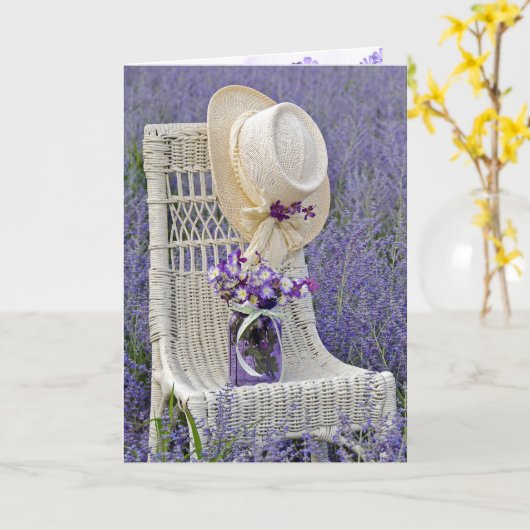 メイスンジャーの椅子にカードの友情 カード (黄色い花)