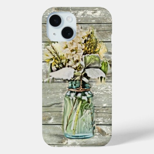 メイスンジャーの野花屋の木フランスの国 Case-Mate iPhoneケース (裏面)