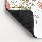 メイスンジャースかわいらしと花 マウスパッド (コーナー)