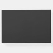 メイスンジャースのホタルの糸カスタムウェディング ゲストブック (裏面)