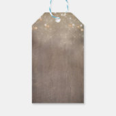 メイスンジャースダスティブルー素朴フローラ結婚ズ ギフトタグ (裏面)