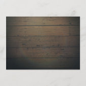 メイスンジャースライツ秋の結婚式ゲスト情報 エンクロージャーカード (裏面)