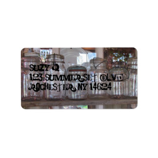 メイスンジャース – 住所 シール