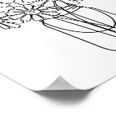 メイスンジャーデイジー花色ページ ポスター (角)