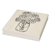 メイスンジャーデイジー花色ページ ラバースタンプ (スタンプ)