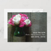 メイスンジャーバラ&バーンウッド日付を保存 案内ポストカード (正面/裏面)