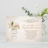 メイスンジャービクトリアンフラワーリハーサル夕食招待状 招待状 (スタンド正面)