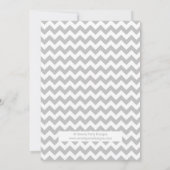 メイスンジャーフローラベビーシャワー招待状 招待状 (裏面)