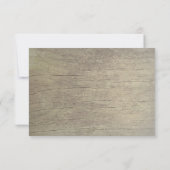 メイスンジャーブリーベビーズブレスバ素朴ーンRSVPカード 出欠カード (裏面)