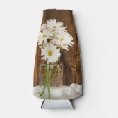 メイスンジャールとホワイトデイジーカントリーバ結婚ンズ ボトルクーラー (正面)